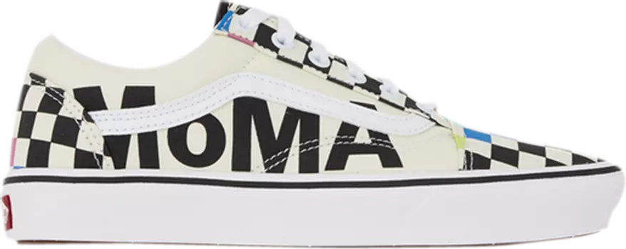 Кеды Vans MoMA x ComfyCush Old Skool Colorful Checkerboard, разноцветный