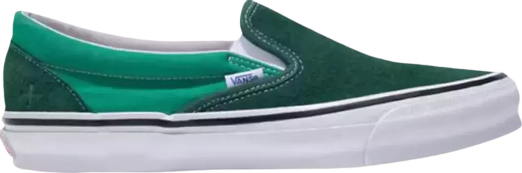 Кеды Vans Noah x OG Classic Slip-On LX Green, зеленый