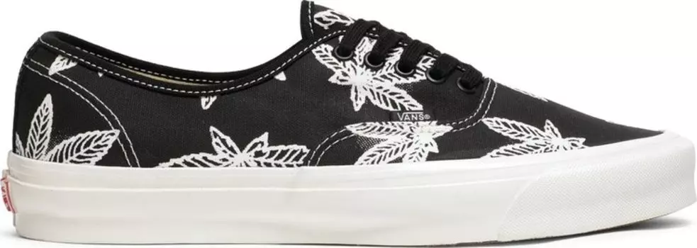 Кеды Vans OG Authentic LX Sweet Leaf - Black, черный