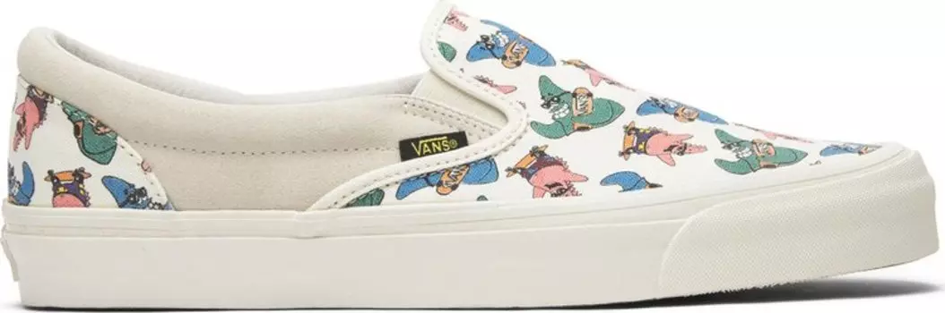 Кеды Vans OG Classic Slip-On LX Spongebob, белый