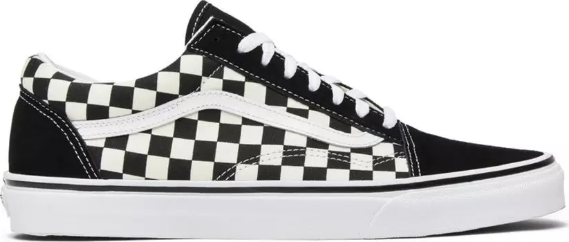 Кеды Vans Old Skool Black Checkerboard, черный