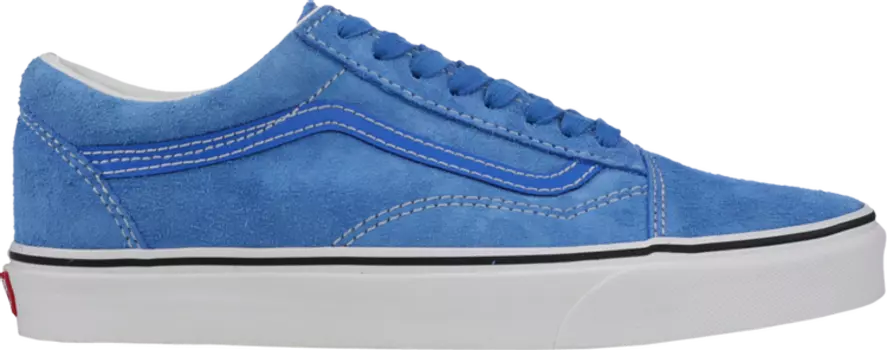 Кеды Vans Old Skool Hairy Suede - Indigo Bunting, синий
