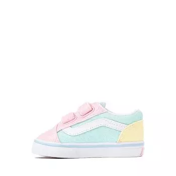 Кеды Vans Old Skool V Glitter Skate Shoe, цвет Pastel/Multicolor