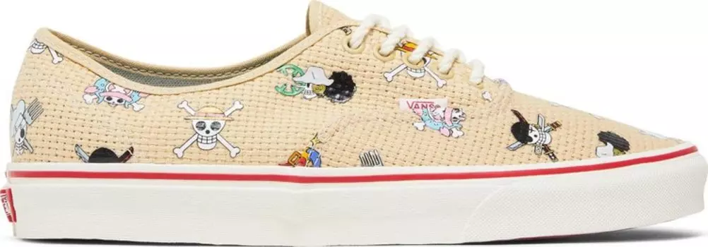 Кеды Vans One Piece x Authentic Straw Hat, загар