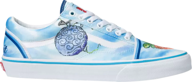 Кеды Vans One Piece x Old Skool Devil Fruit, синий