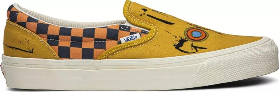 Кеды Vans Ralph Steadman x OG Classic Slip-On LX Gonzovationist, желтый