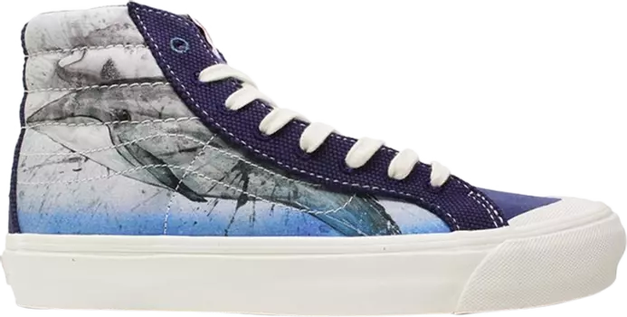 Кеды Vans Ralph Steadman x Style 138 LX Whale, синий