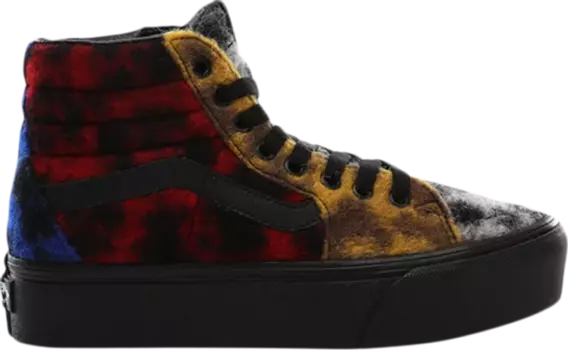 Кеды Vans Sk8-Hi Platform 2.0 Mix Leopard, разноцветный