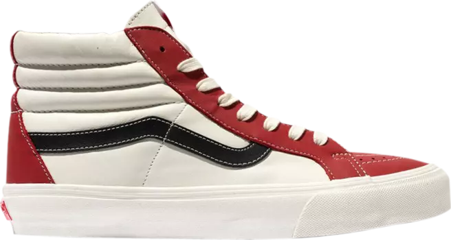 Кеды Vans Sk8-Hi Reissue VLT LX Chili Pepper Marshmallow, красный