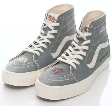 Кеды Vans SK8-Hi, зеленый (размер RU 38)