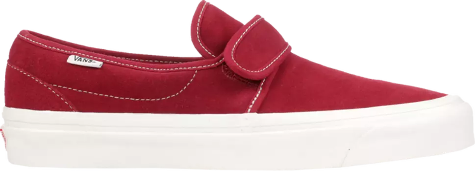 Кеды Vans Slip-On 47 V DX Brick Red, красный