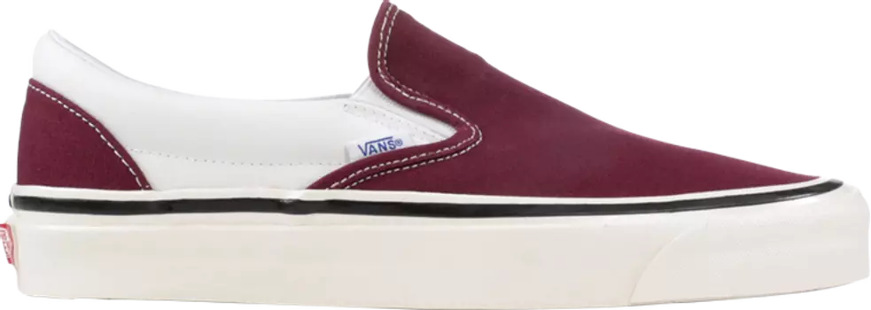 Кеды Vans Slip-On 98 DX Anaheim Factory, красный