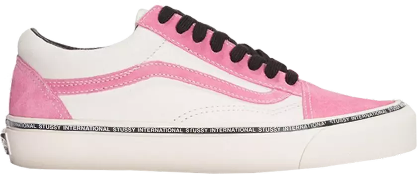 Кеды Vans Stussy x Old Skool LX Rose, розовый