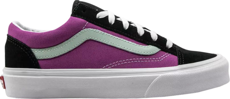 Кеды Vans Style 36 Vintage Sport Fuchsia Red, розовый