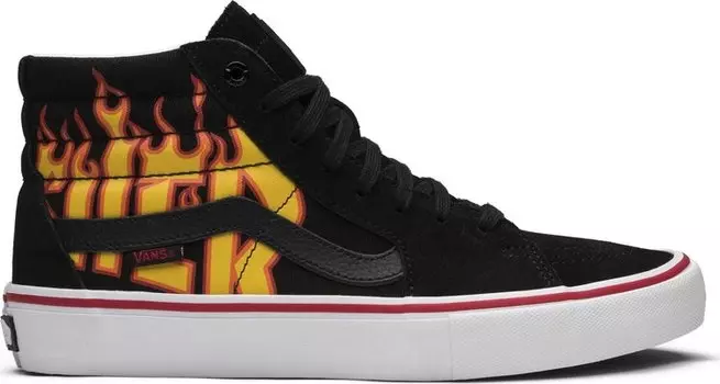 Кеды Vans Thrasher x Sk8-Hi Pro Thrasher, черный