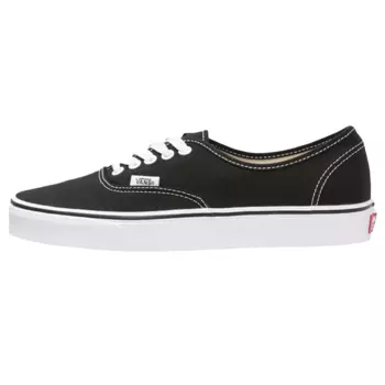 Кеды Vans Ua authentic на белой подошве, черный