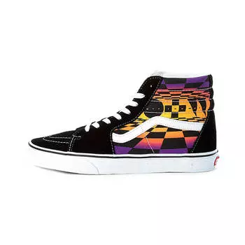 Кеды Vans Ua SK8-HI Unisex, чёрный/оранжевый