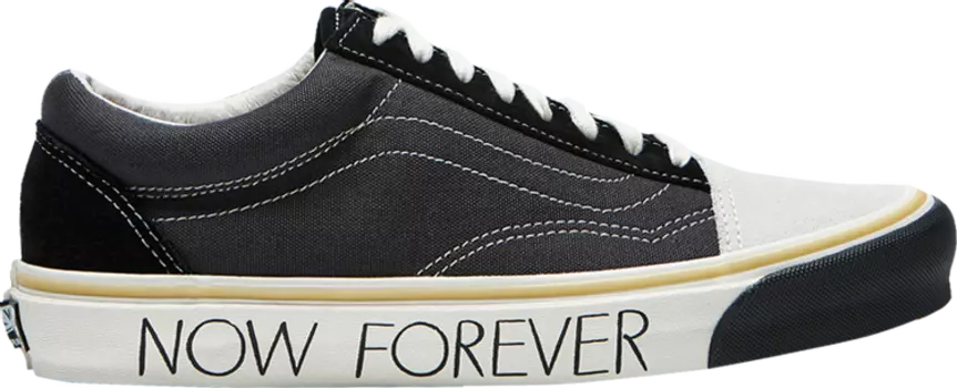 Кеды Vans Wood Wood x OG Old Skool LX Now Forever - Black, черный