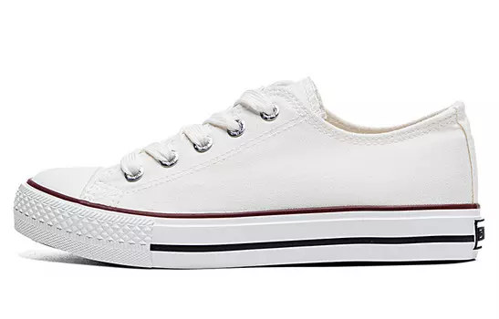 Кеды WARRIOR Canvas Shoes Unisex Low-Top White