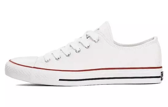 Кеды WARRIOR Canvas Shoes Unisex Low-Top White