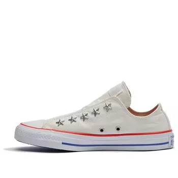 Кеды (WMNS) Converse Chuck Taylor All Star Teen Slip 'Stars Studded', белый