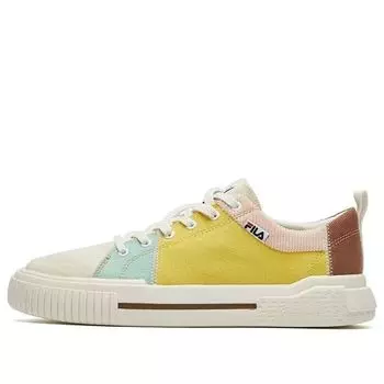 Кеды (WMNS) Fila Fusion Skate Shoes 'Yellow', желтый