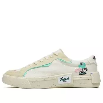 Кеды (WMNS) Fila Fusion x Jeremyville 'Cream', бежевый