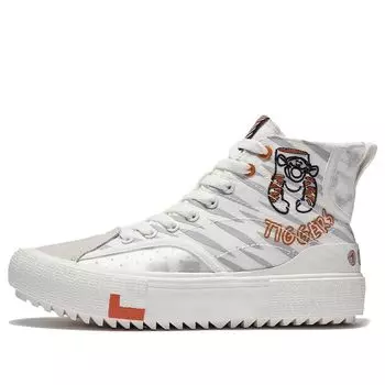 Кеды (WMNS) Li-Ning Classic Canvas Hi x Disney Tigger 'White', белый