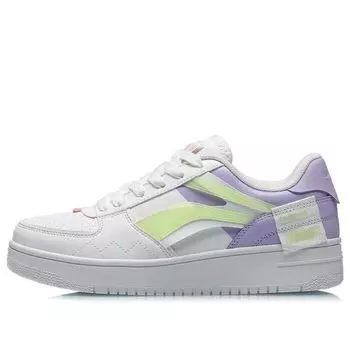 Кеды (WMNS) Li-Ning Classic Leisure 'Light Grey Green', фиолетовый