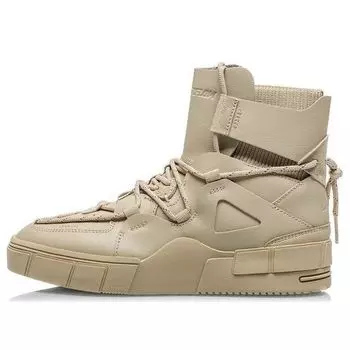 Кеды (WMNS) Li-Ning Counterflow Hi 'Triple Beige', хаки