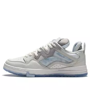 Кеды (WMNS) Li-Ning Pro Cozy Low Tops Skateboarding Shoes, белый
