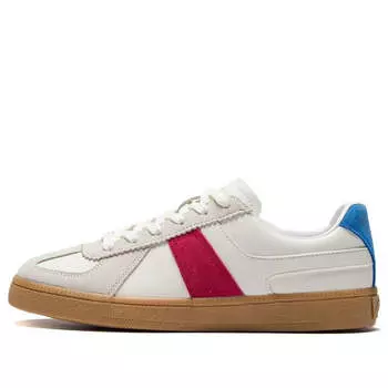 Кеды (WMNS) Li-Ning Skateboarding Low 'White Red', белый