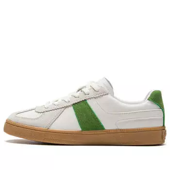 Кеды (WMNS) Li-Ning Skateboarding Low 'White Green', белый