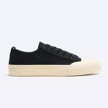 Кеды Zara Canvas, черный