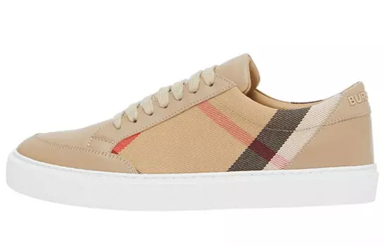Кеды женские Burberry, бежевый
