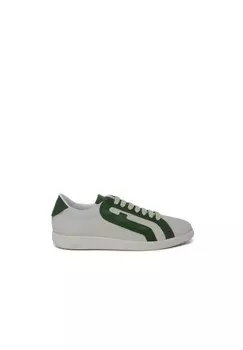 Кеды женские Furla, бело-зеленый