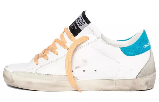 Кеды женские Golden Goose, белый/синий