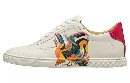 Кеды женские Hermes низкие, белый