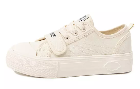 Кеды женские низкие белые Feiyue