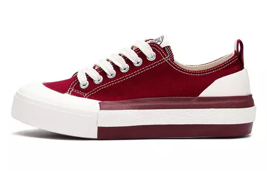 Кеды женские низкие белые Feiyue