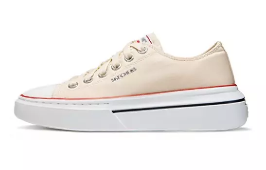 Кеды женские низкие белые/коричневые/черные/красные Skechers