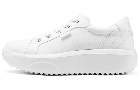Кеды женские низкие белые Skechers