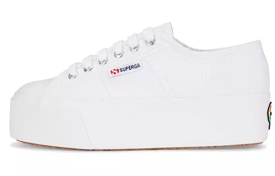 Кеды женские низкие белые Superga
