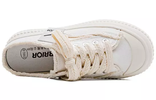 Кеды женские низкие белые Warrior