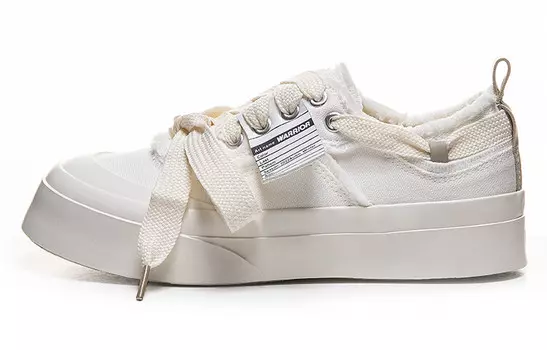 Кеды женские низкие белые Warrior