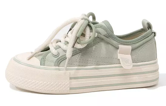 Кеды женские низкие бежевые Feiyue