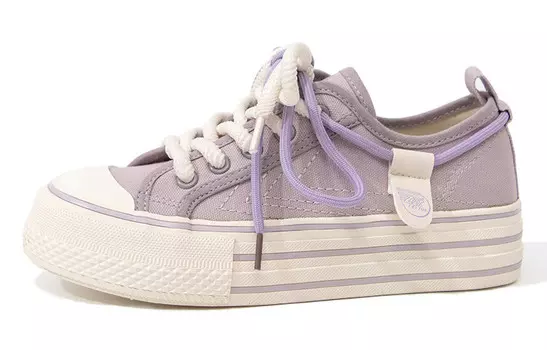 Кеды женские низкие бежевые Feiyue