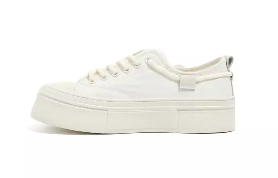 Кеды женские низкие бежевые Huanqiu