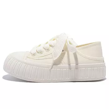 Кеды женские низкие бежевые Miss Zhang