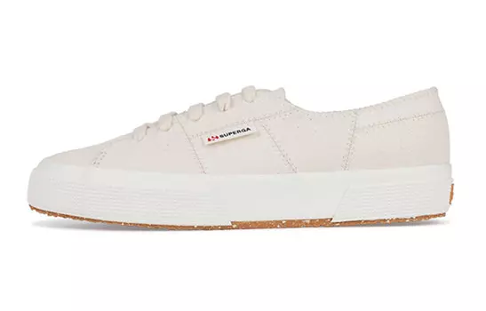 Кеды женские низкие бежевые Superga